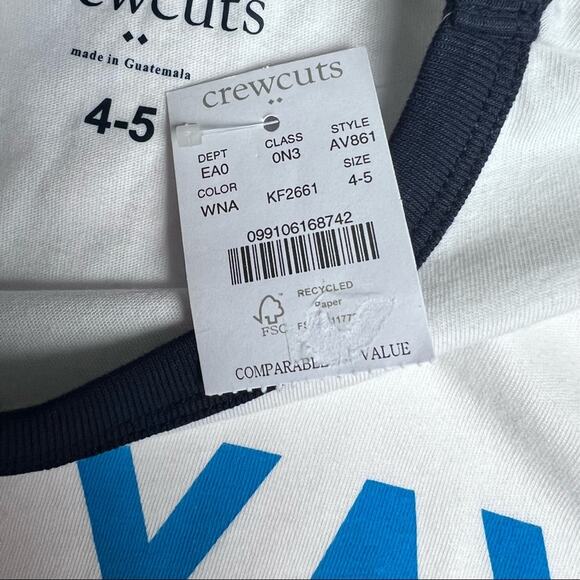 Crewcuts Boys Graphic Short Sleeve Graphic Tee Sz 4-5 - Picture 3 of 7